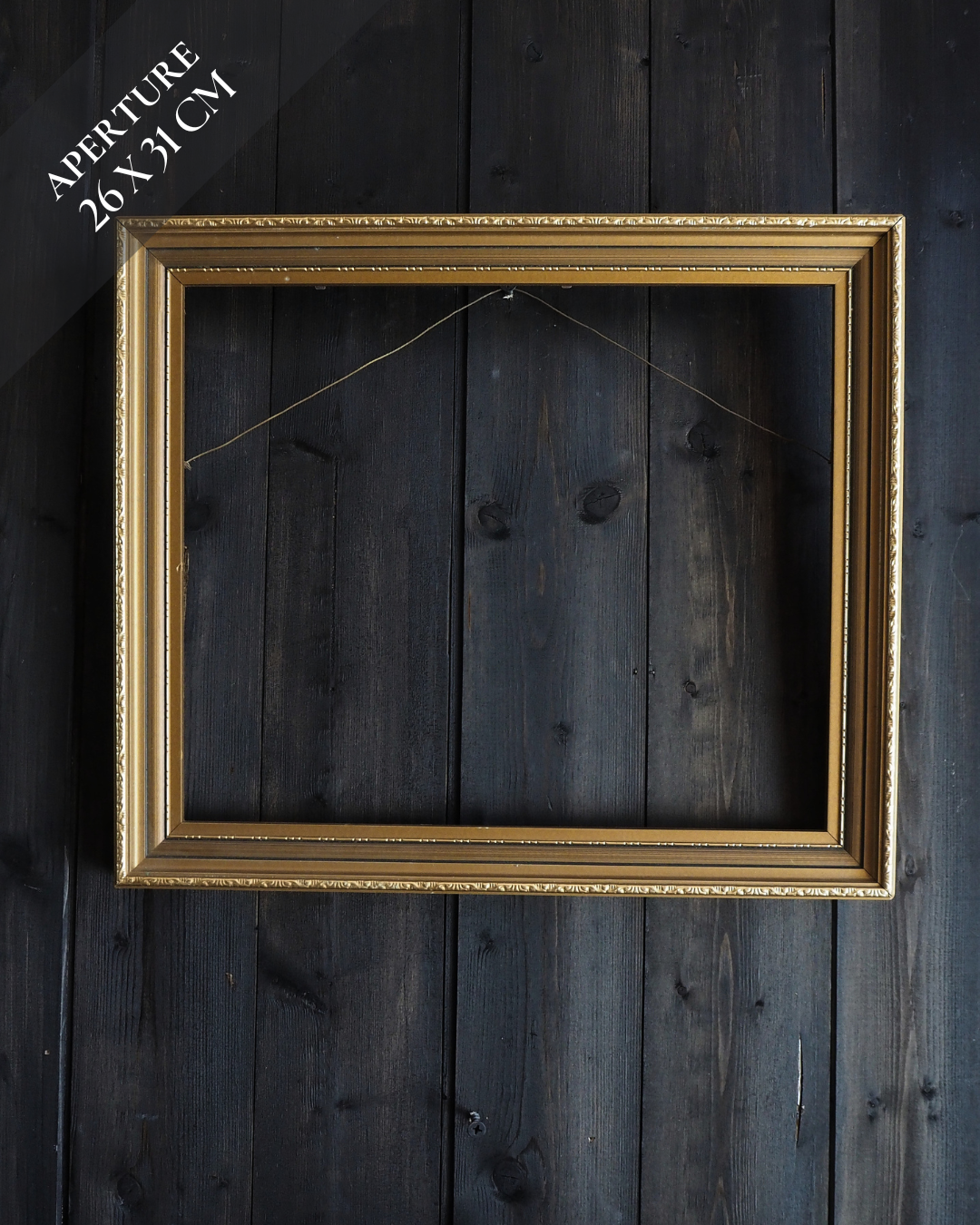 Vintage Mix of Gold Frame Collection– Job lot ( 4 )- Elegant Wall Set