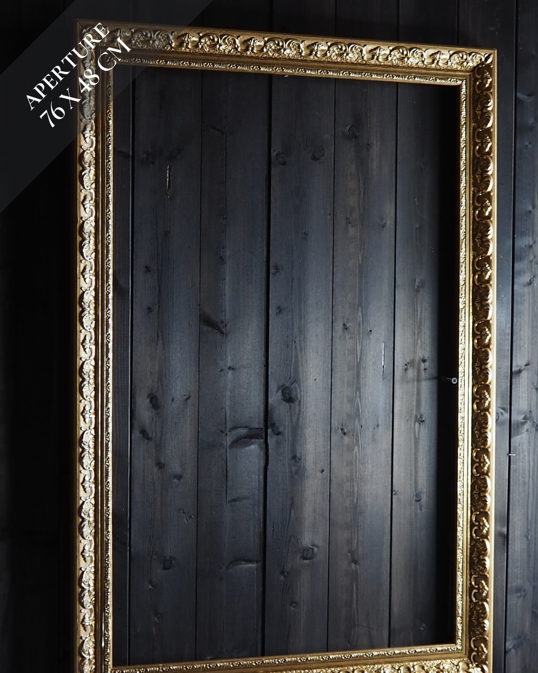 The Castoria – Heavy Detailed Gold Ornate Large Frame