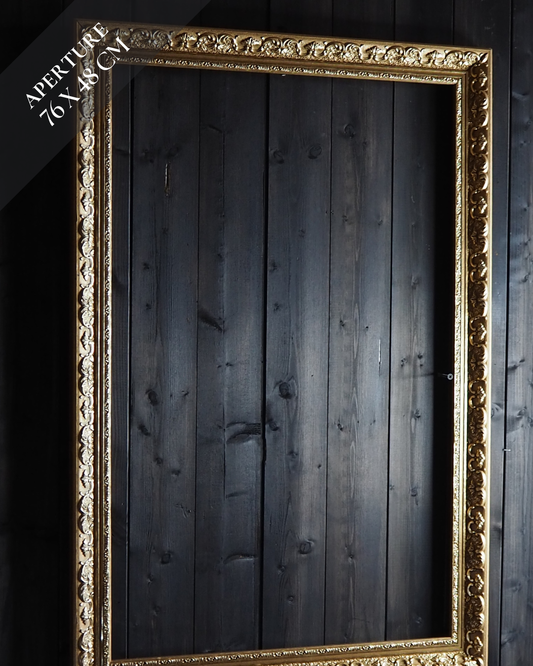 The Castoria – Heavy Detailed Gold Ornate Large Frame