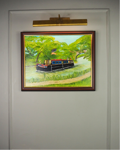 Moments on a Colourful Tide - Original Oil Painting by N.G. Reynolds