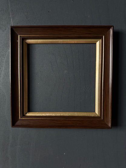 Antique Wooden Double  Mini Braymorei Frame