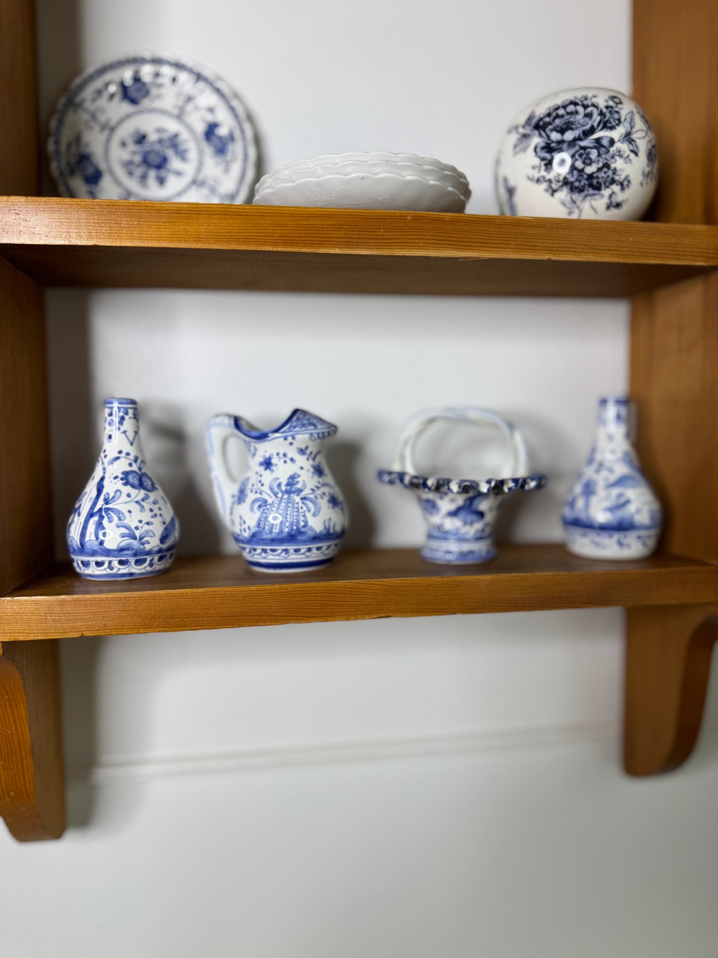 Vintage Pine Tier Shelf