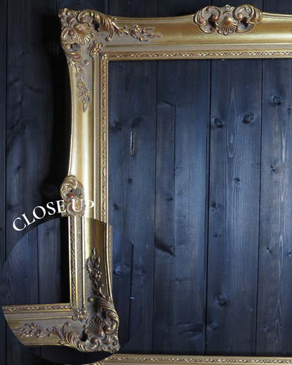 The Czech Royalty - Vintage Gold Chippendale Frame Collection C