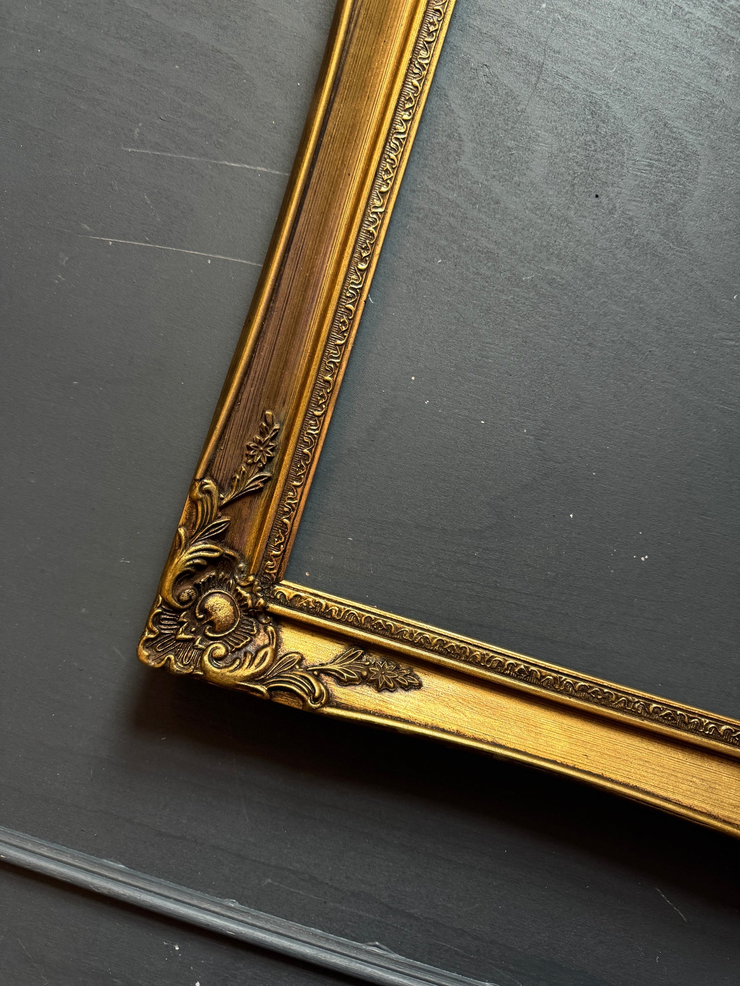 Antique Gold Frame - Antique frame / Gilt Frame / Ornate Frame-Large