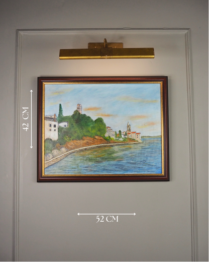 Seaside Escape- Original Oil Painting by N.G. Reynolds