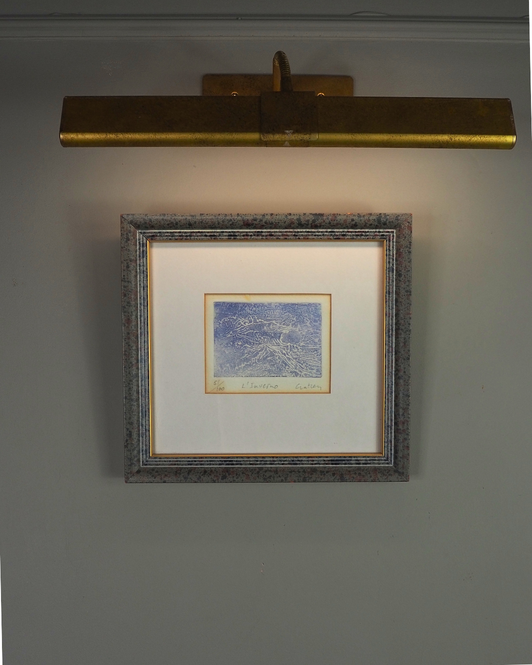 Limited Edition “L’Inverno” Framed Art Print (51/100) Signed by Gatten