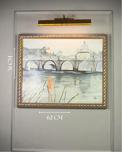 Dusk Over the Tiber - Original Oil Painting by N.G. Reynolds