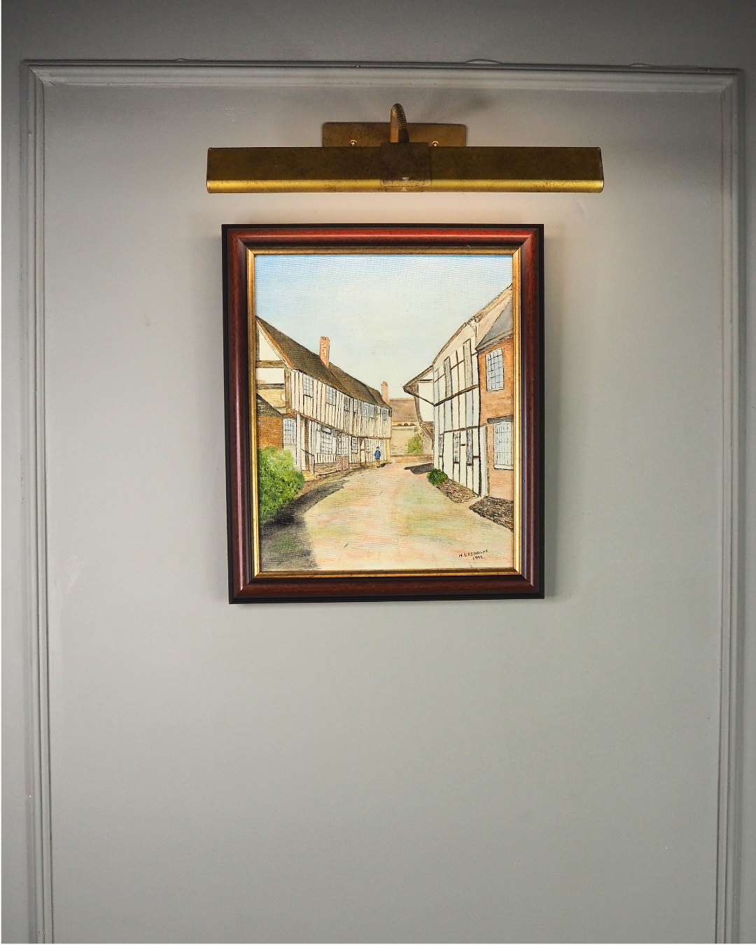 Tales of Alcester /1 - Original Oil Painting by N.G. Reynolds