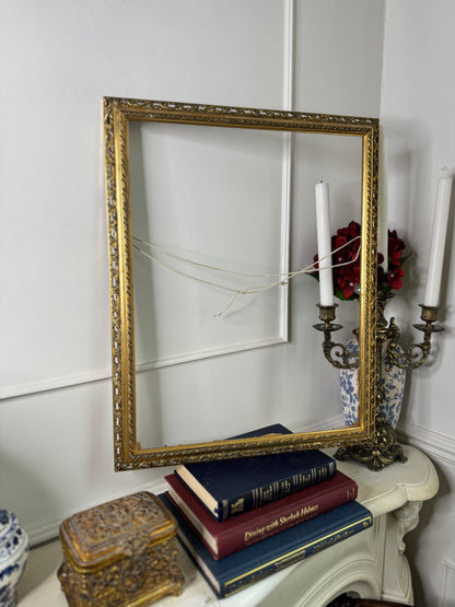 Regal Lines – Medium Double Slim Gilt Ornate Frame
