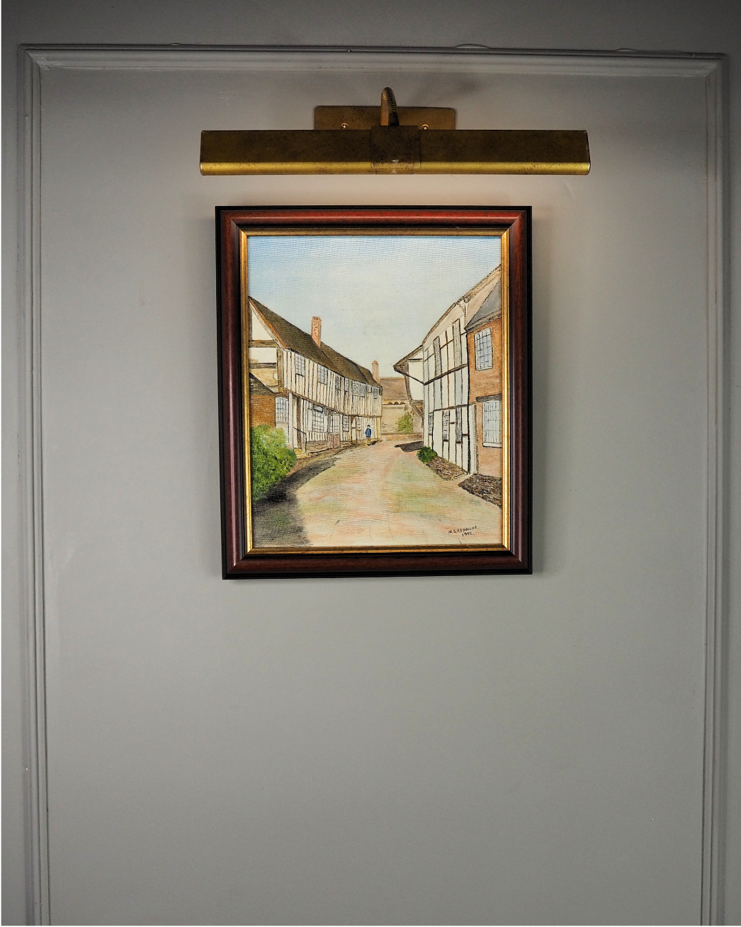 Tales of Alcester /1 - Original Oil Painting by N.G. Reynolds