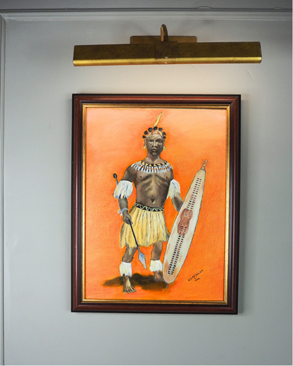 Tribal Surf Flow - Original Oil Painting by N.G. Reynolds