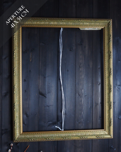 Vintage Gold & Rustic Wooden Large Frame Collection – Job Lot of 6