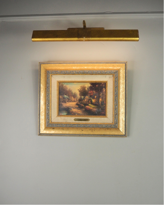 Thomas Kinkade Cobblestone Lane Lithograph | Brushwork Collection Print