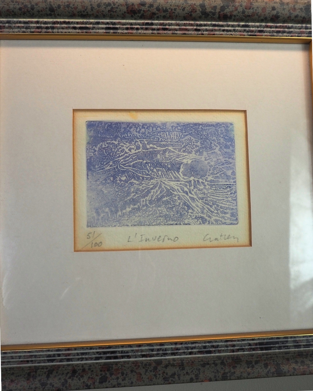 Limited Edition “L’Inverno” Framed Art Print (51/100) Signed by Gatten