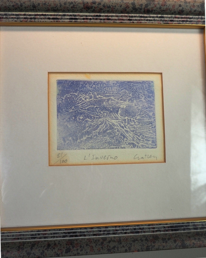 Limited Edition “L’Inverno” Framed Art Print (51/100) Signed by Gatten