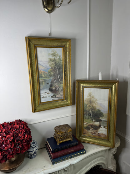 Grace in Green & Gold-Vintage-Inspired Resin Set