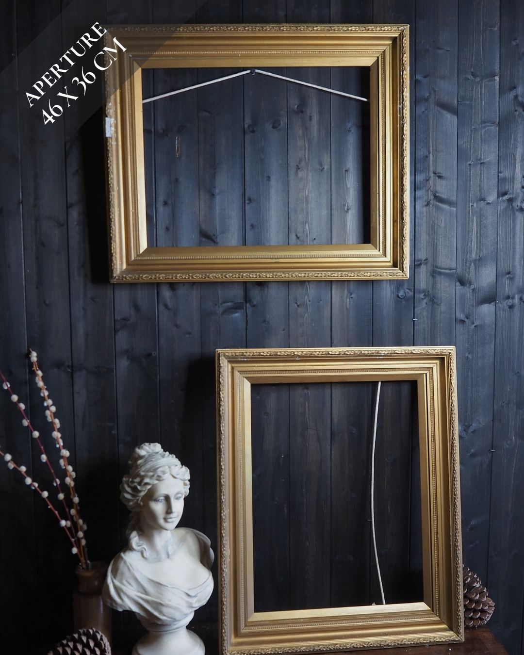 The Véronne – Early 20th Century Gold Gilt Frame Pair
