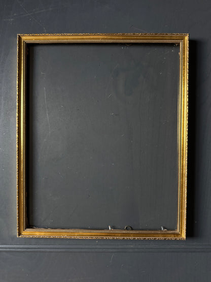 Vintage Gilt Slim Antique Gold  Milan Frame