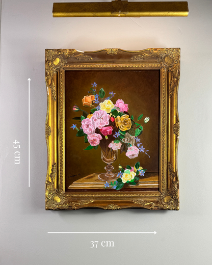 Vintage Floral Oil Painting Collection – Choose Your Favourite