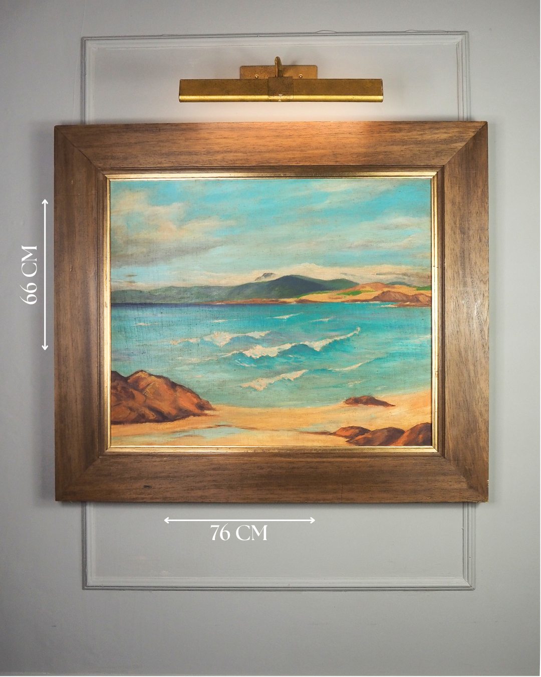 The Colour of the Tide -Original Nichol Wheatley Landscape Oil Painting