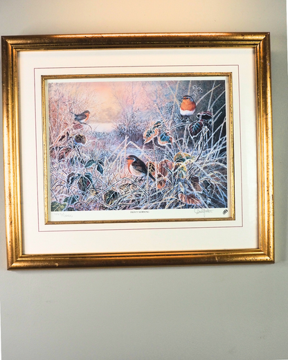 David Feather “Frosty Morning” Vintage Limited Edition Print