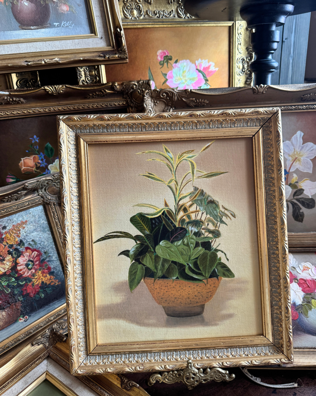 Vintage Floral Oil Painting Collection – Choose Your Favourite