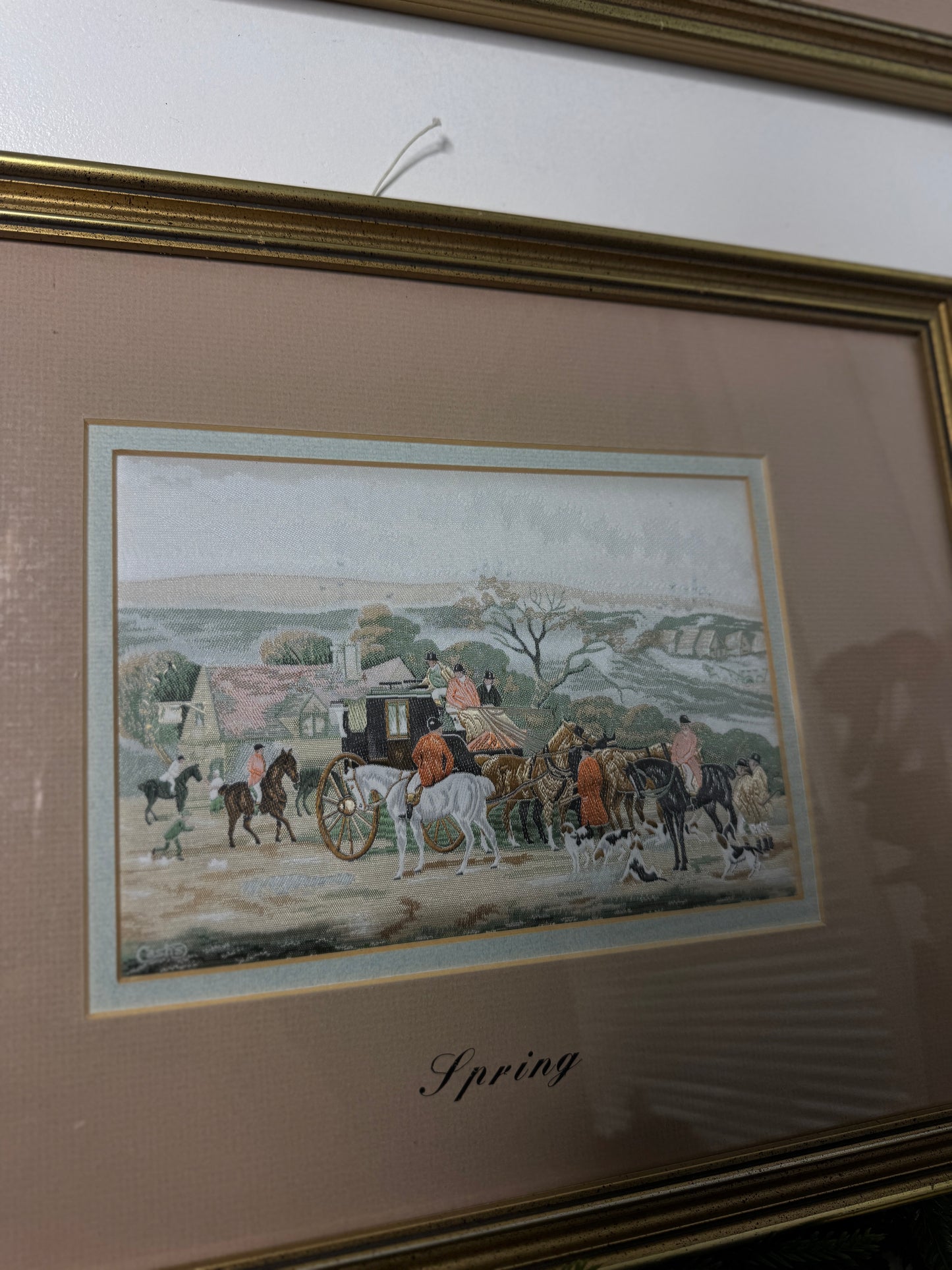 Spring & Summer” – Cash’s Limited Edition Silk Woven Picture Pair