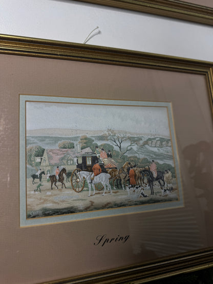 Spring & Summer” – Cash’s Limited Edition Silk Woven Picture Pair