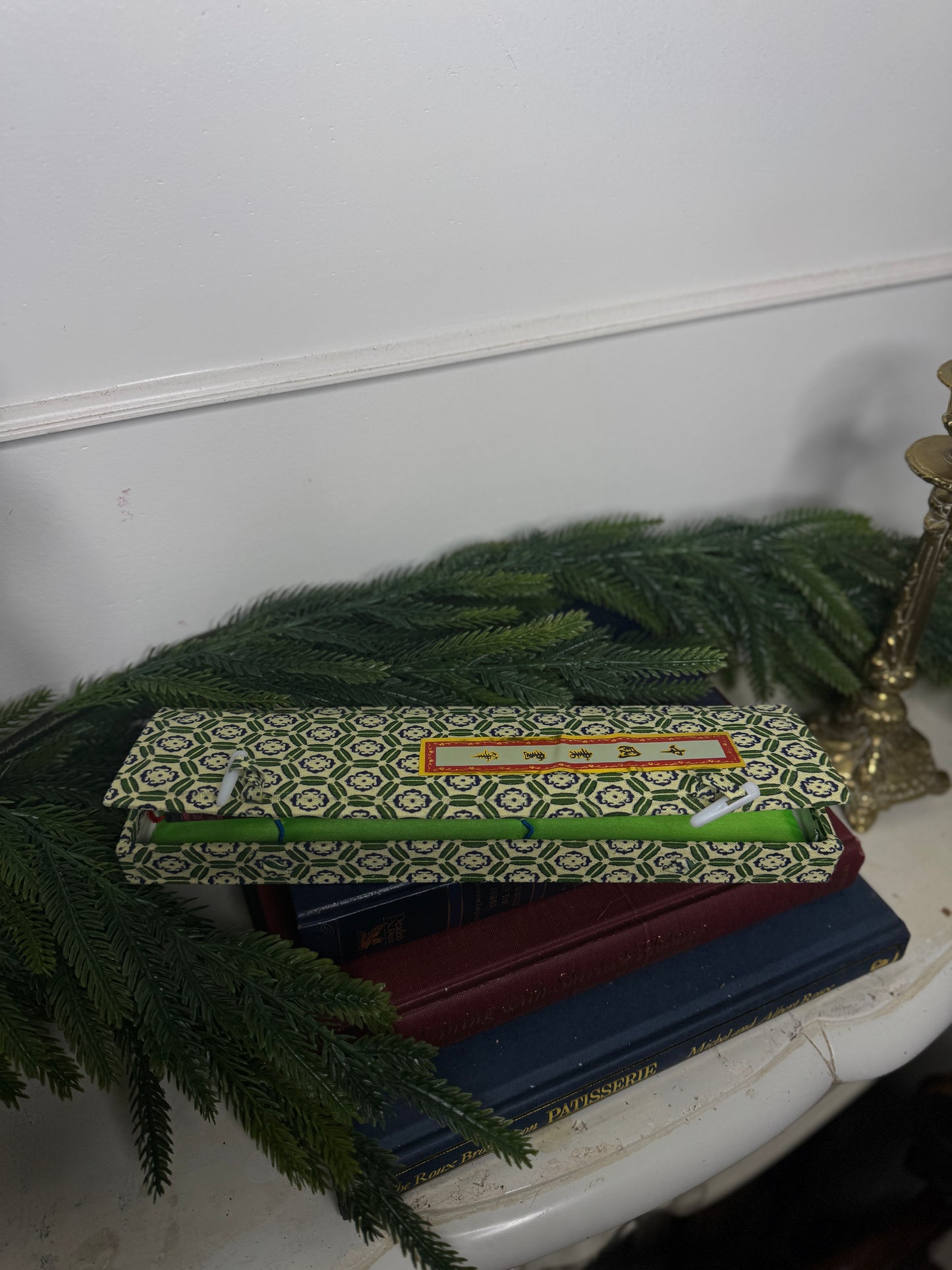 Vintage 1980s Chinese Paintbrush Set with Natural Bristles |Calligraphy Set