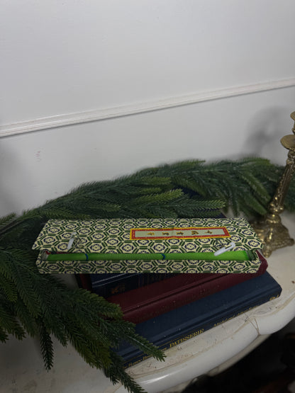 Vintage 1980s Chinese Paintbrush Set with Natural Bristles |Calligraphy Set