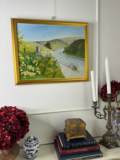 Springtime Sentinels-Original Oil Painting by N.G. Reynolds