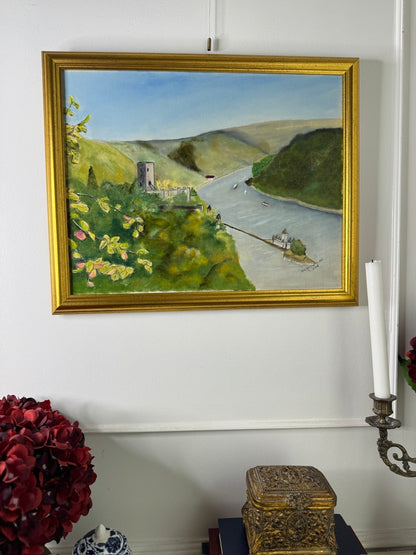 Springtime Sentinels-Original Oil Painting by N.G. Reynolds
