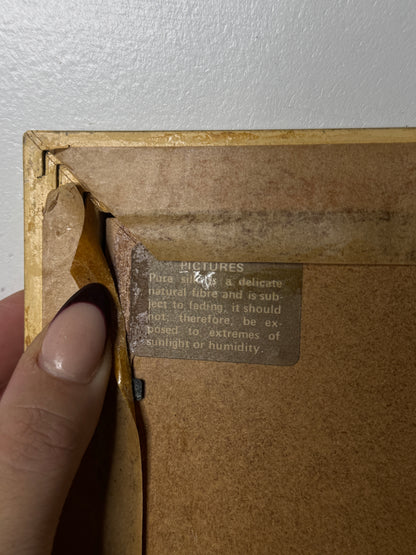 Spring & Summer” – Cash’s Limited Edition Silk Woven Picture Pair