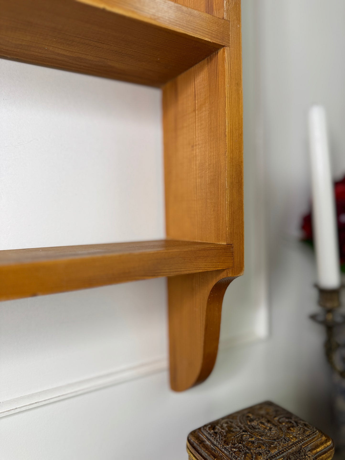 Vintage Pine Tier Shelf