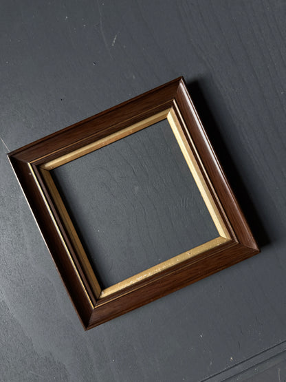 Antique Wooden Double  Mini Braymorei Frame