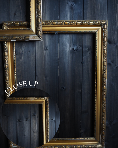 The Golden Heirlooms - Antique Gold Gilt Frame Pair