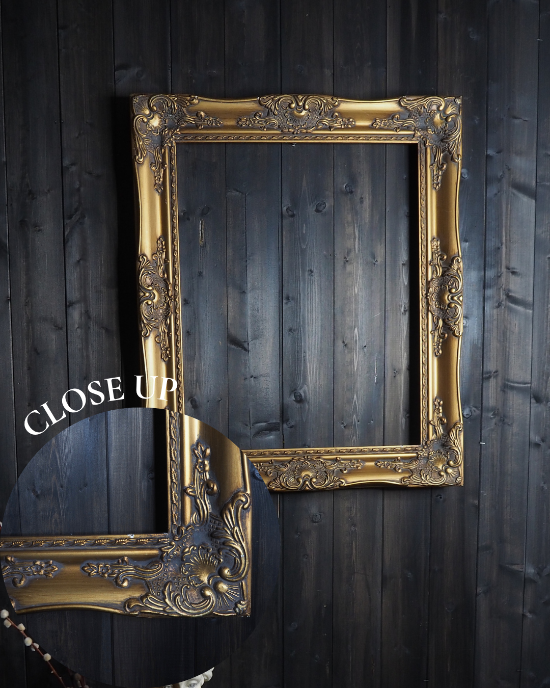 The Ibiza Collection – Vintage Gilt French Louis-Style Ornate Gold Frames A