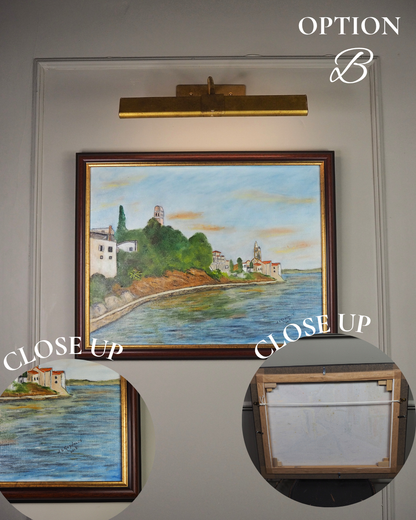 Seaside Escape- Original Oil Painting by N.G. Reynolds