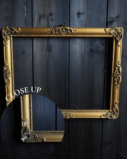 The Golden Grandeur – Antique Original European Ornate Gilt Small Frame Collection