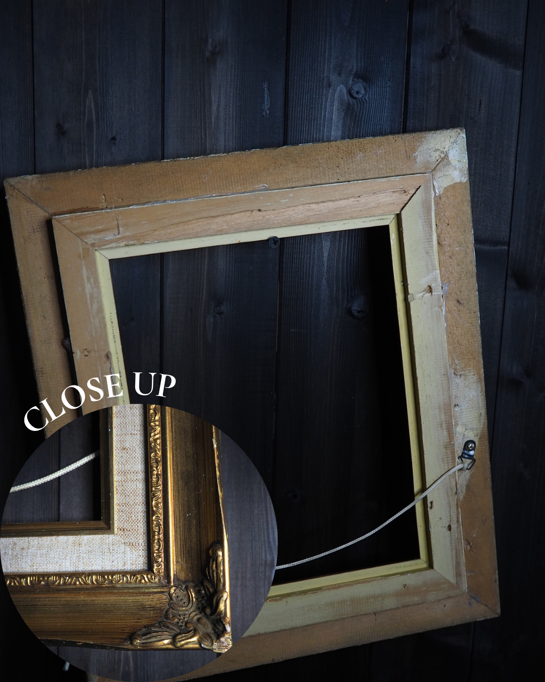 The Mirellan – Vintage Gilt Wood Frame Collection S/M