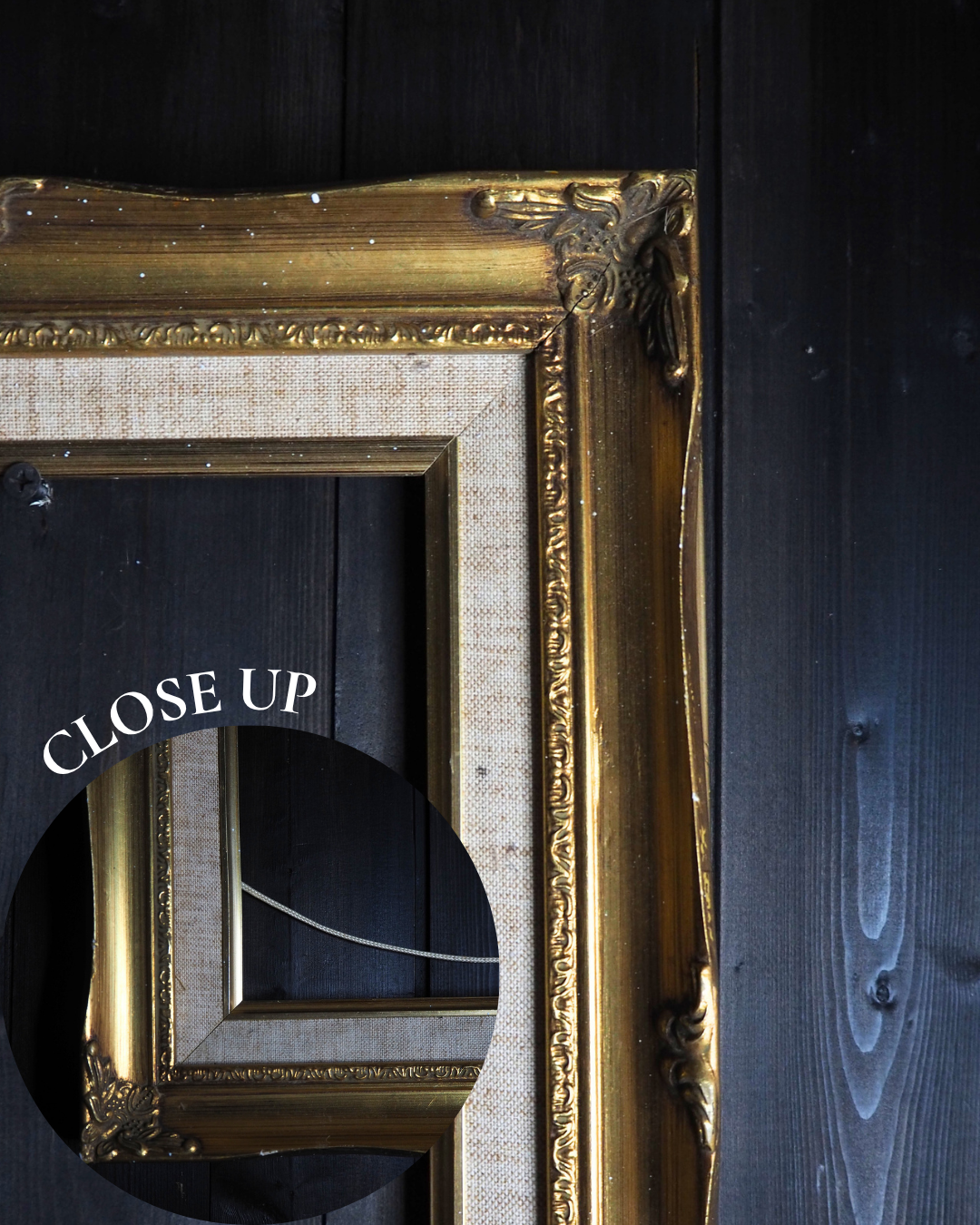 The Mirellan – Vintage Gilt Wood Frame Collection S/M