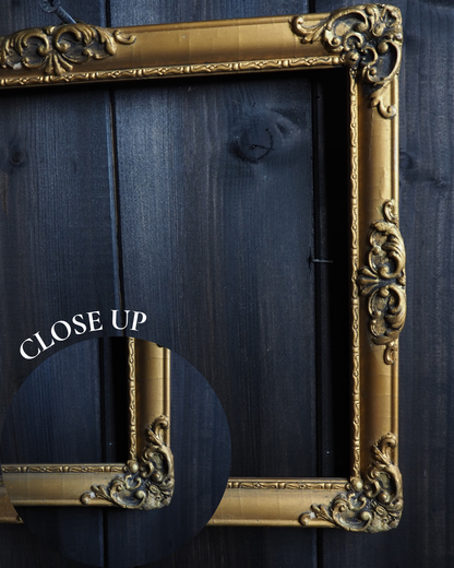 The Golden Grandeur – Antique Original European Ornate Gilt Small Frame Collection