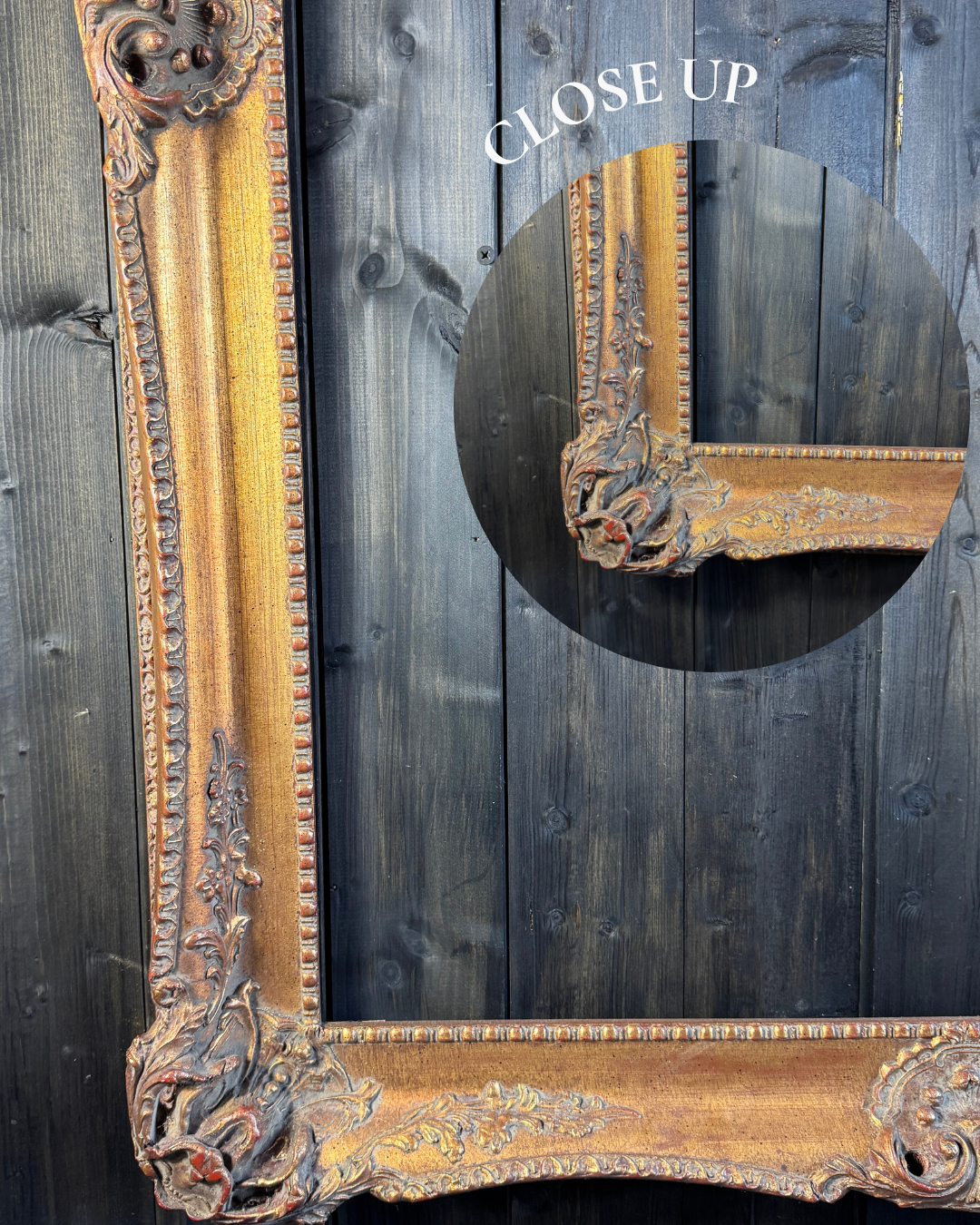 XXL Large Vintage Ornate French Style Gilt Frames Collection