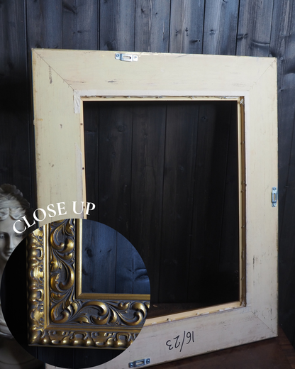 The Fontainebleau - Vintage Heavy Solid Wood Ornate Gold Frame