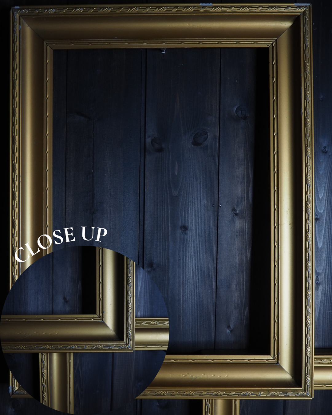 The Astoria - Antique Gold Gilt Frame Pair