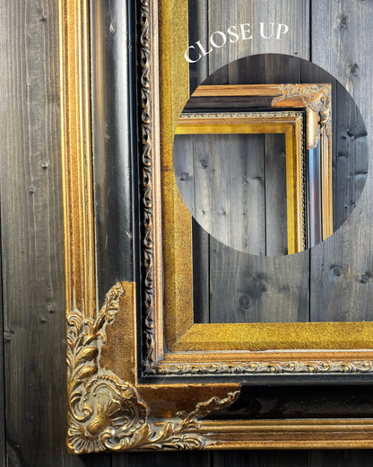 XXL Large Vintage Ornate French Style Gilt Frames Collection