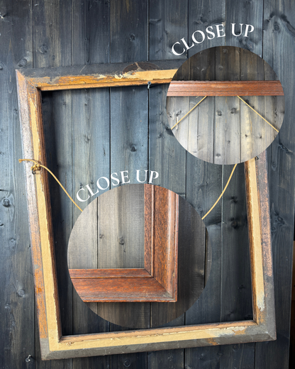 The Crestwick C - Vintage Rustic Original Wooden Frame