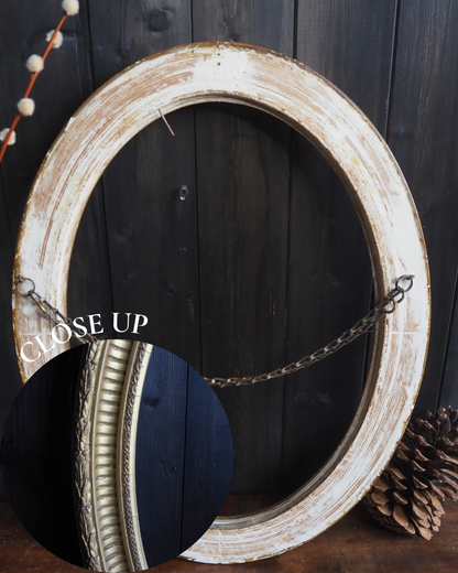 The Painswick – Antique Ornate Gold Thick Gilt Oval Frame