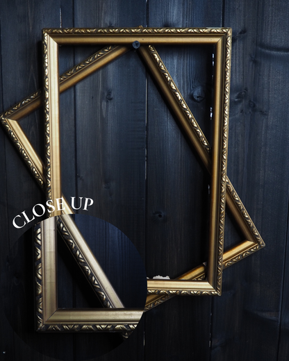 The Golden Grandeur – Antique Original European Ornate Gilt Small Frame Collection