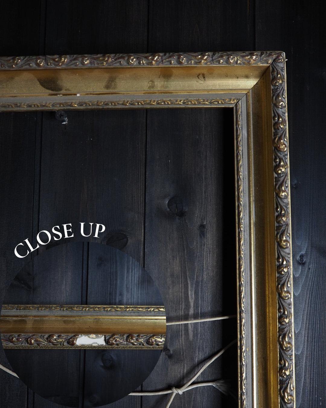 The Mirellan – Vintage Gilt Wood Frame Collection S/M